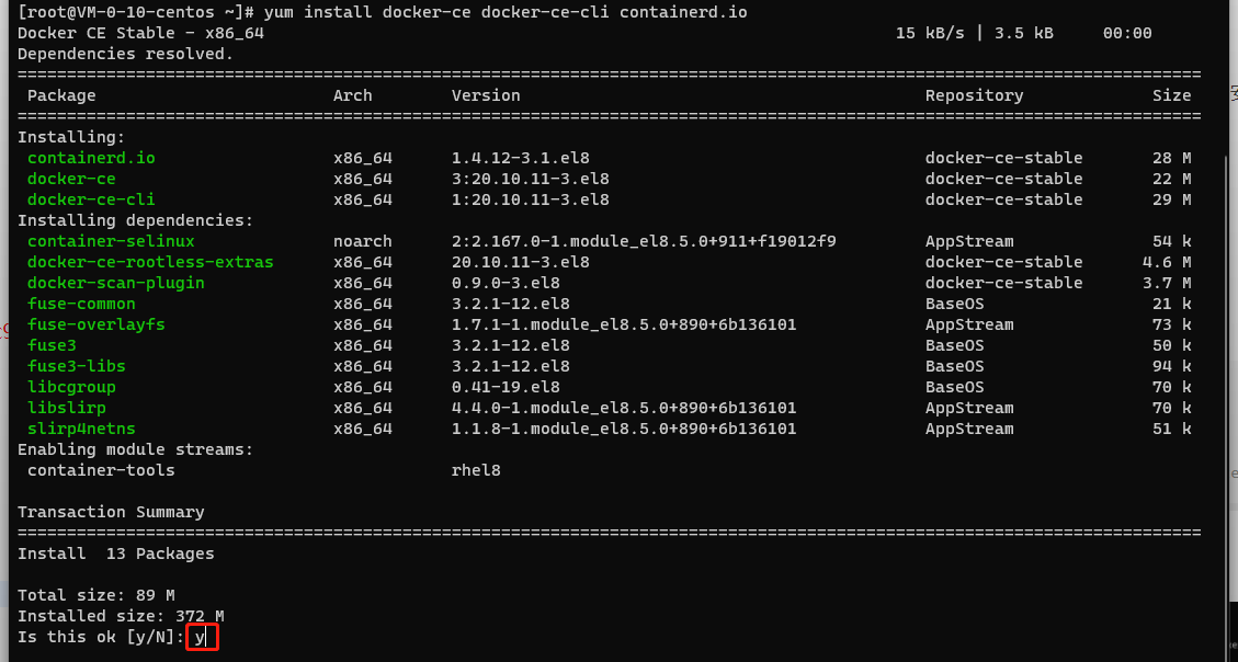 安装Docker