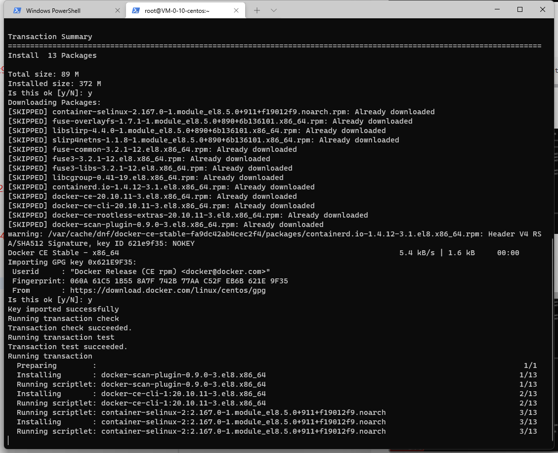 Docker安装过程