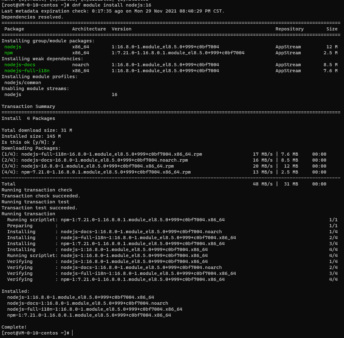 安装Node.js