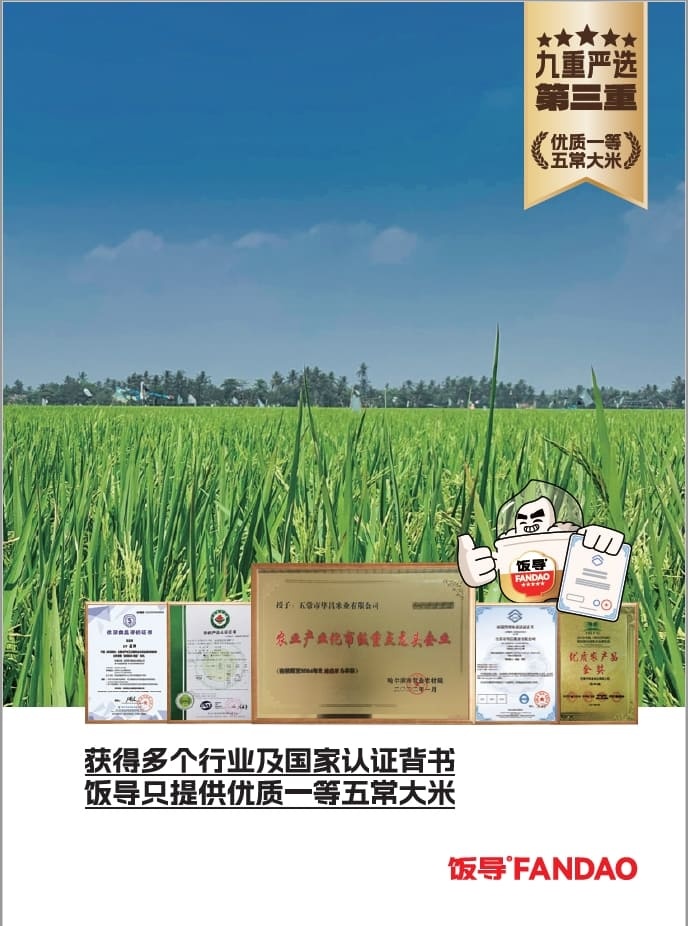 第三重：优质一等大米