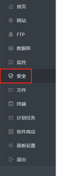进入安全设置